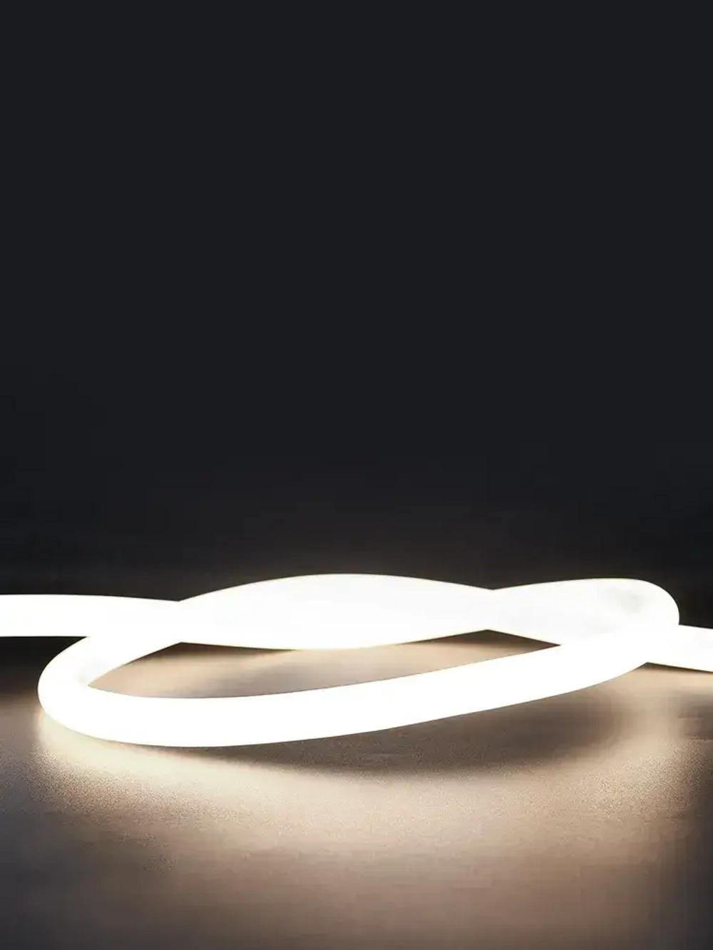 Светодиодная термостойкая лента для сауны 120 LED/м, 14,4 Вт/м, 24 В, влагозащищенная IP68, Белый 4000K, 5 м, с держателем ленты