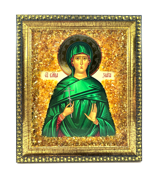 Икона Святой Златы Могленской