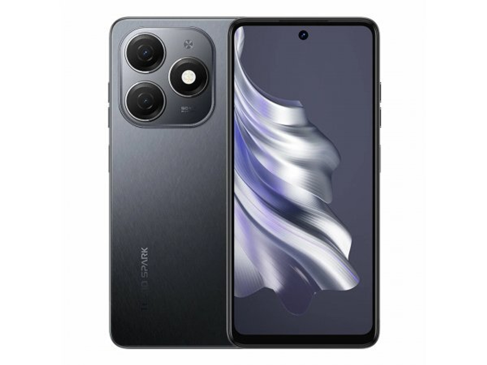 Смартфон Tecno Spark 20 8/128GB Gravity Black