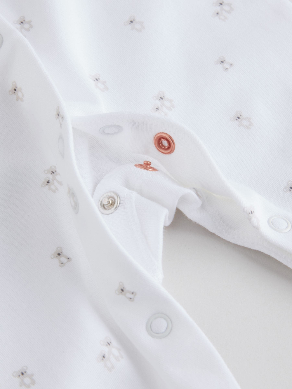 Комбинезон / Cлип для малышей Next AW3-255, 4 шт., Белый