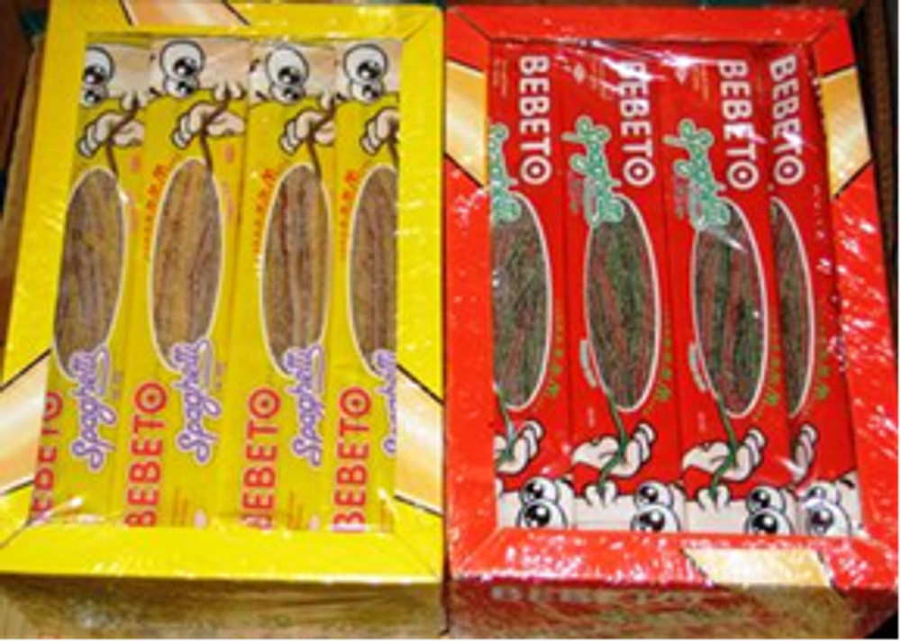 Марм. палочка "Bebeto" Арбуз (11гр*132шт*8бл)