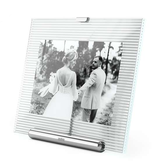 Фоторамка flute, 16х20 см, хром