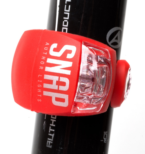 Фонарь задний AUTHOR A-SNAP R брелок 2 диода повышеная яркость/2ф резиновый