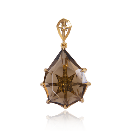 Подвеска с Раух-Топазом