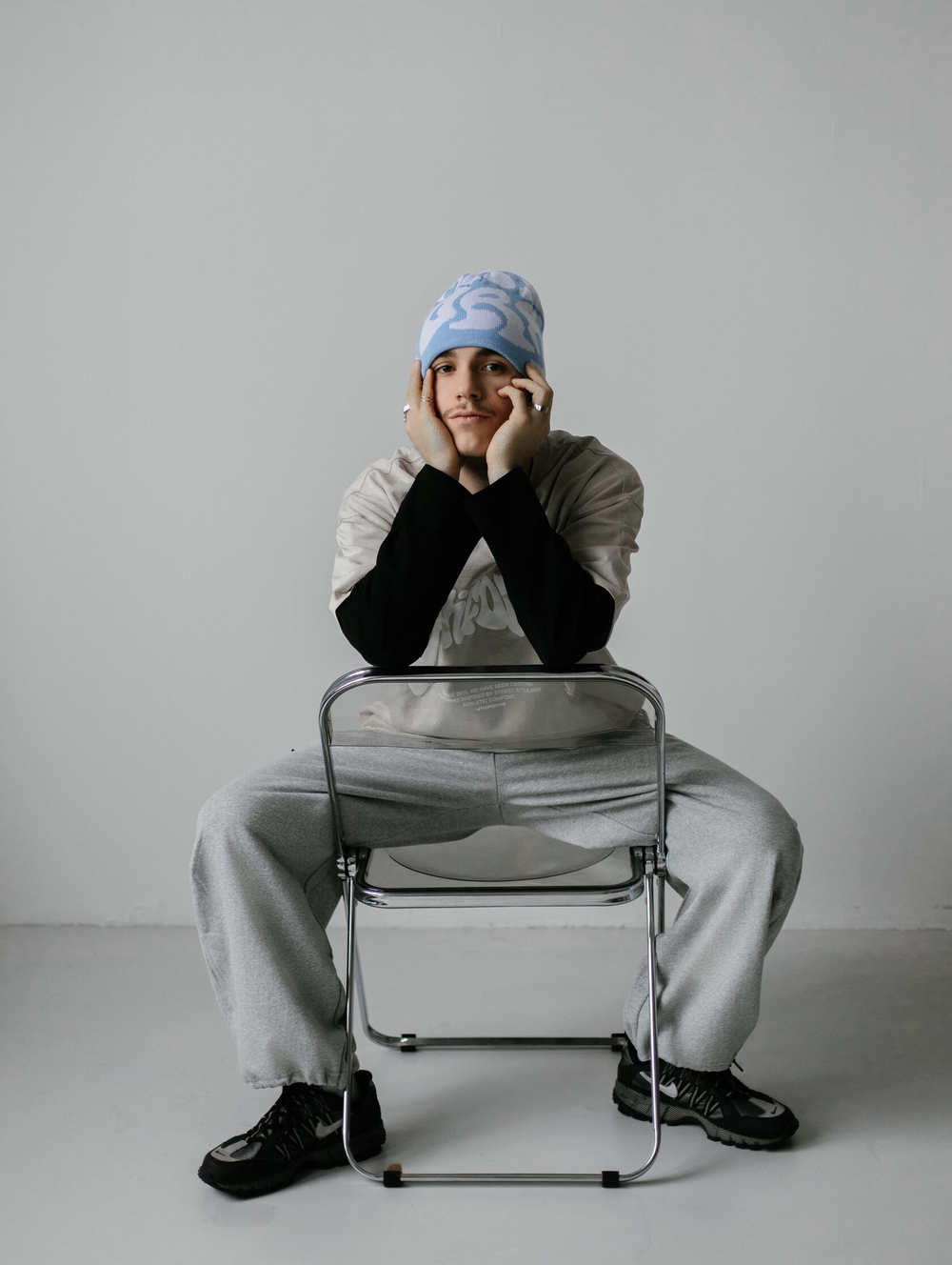 Шапка UNIFORM Sport Bubble голубой