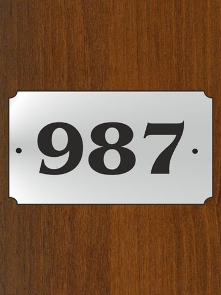 Номерок на дверь ND-15