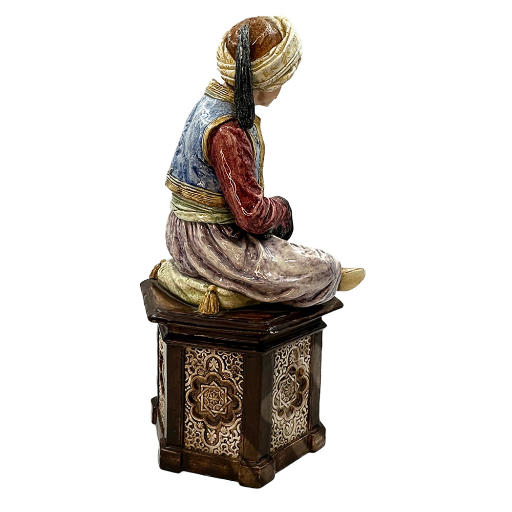 Восточные музыканты. Фарфор, майолика. Австрия. Гольдшайдер/Goldscheider. Втор. пол. XIX в.