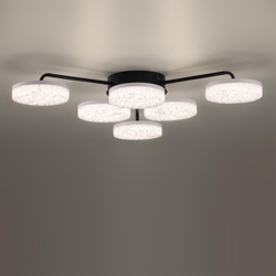 8236/6CL LEDIO LN25 000 черный, металл/акрил Люстра потолочная с ПДУ LED 85W 3000-6000К 220V DIDANA
