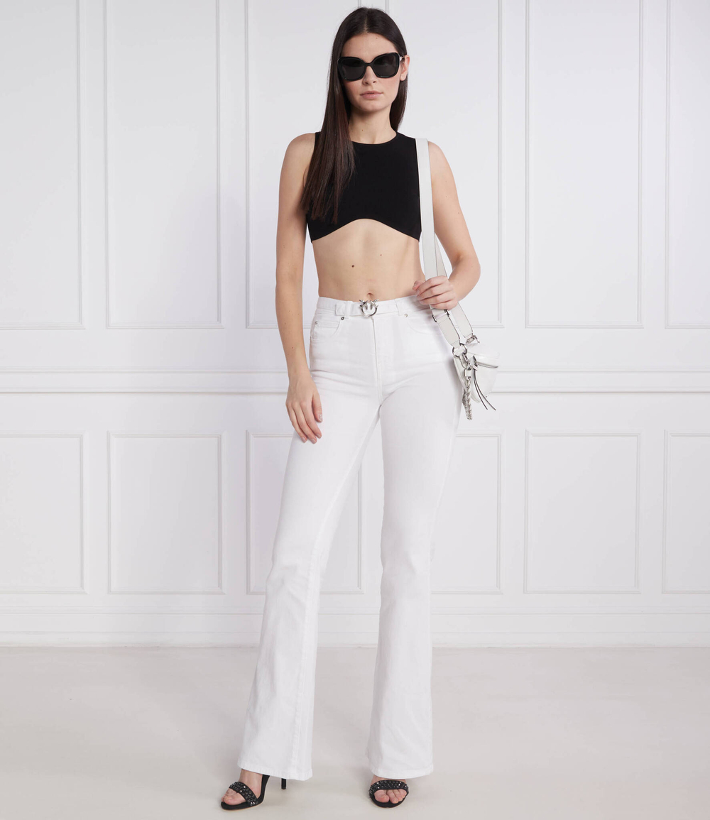 джинсы flora Pinko - белый(100166 A0FL)