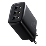 Зарядное устройство Baseus Compact Charger 3U 17W - Black