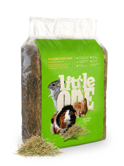 LITTLE ONE Сено горное для грызунов, 1 кг