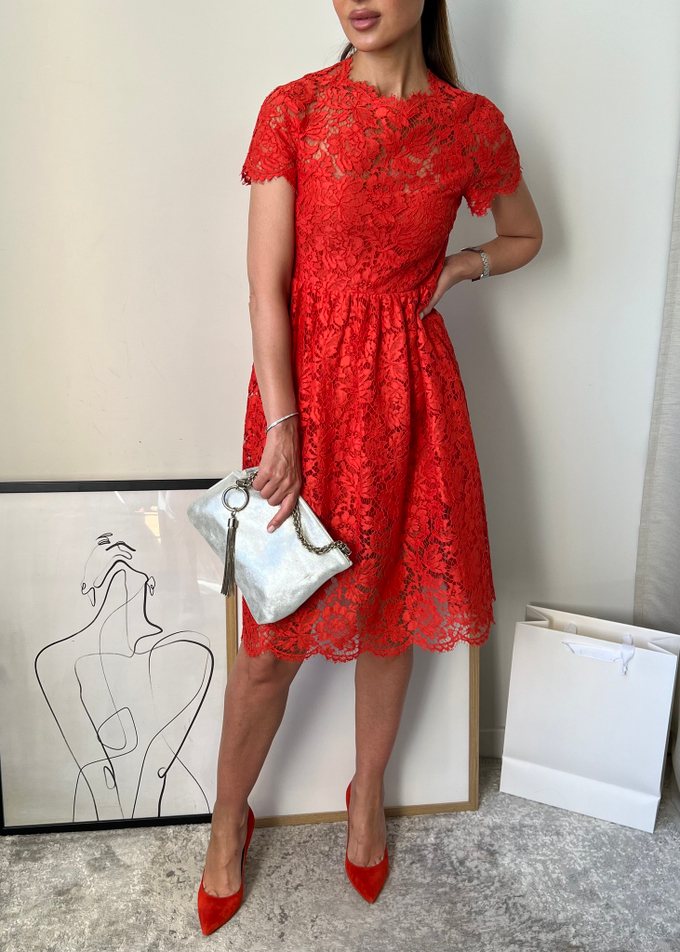 Кружевное платье Valentino, XS