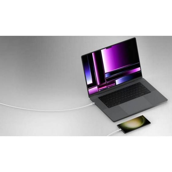 Кабель Belkin Boost Charge Braided USB-C - USB-C 1 м 240W (CAB015BT1MWH) белый