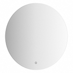 Зеркало Evoform с LED-подсветкой 15 W Ø60 см Сенсорный выключатель Теплый белый свет