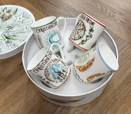 Набор кружек Dior 4 шт.