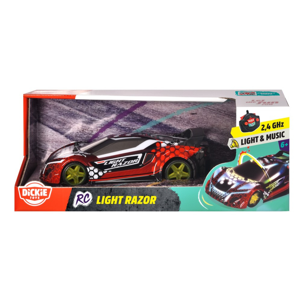 Радиоуправляемый автомобиль Dickie RC Light Razor 1105002 1:20 2,4 ГГц — фото 2