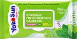 YokoSun ECO 100шт. Влаж.салф. дет. гиг.