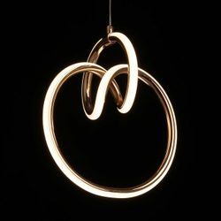 Люстра потолочная De Markt "Аурих", LED, 66Вт, площадь освещения 23м², IP20