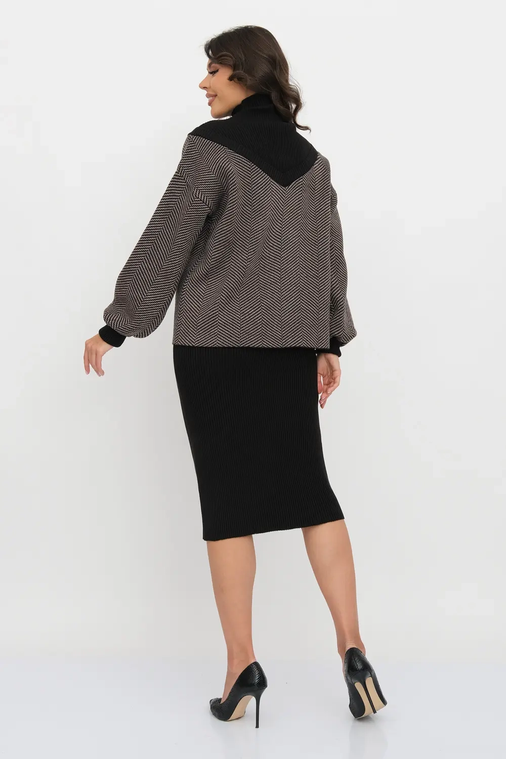 Костюм М 3306/кофе