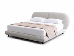 Двуспальная кровать с широким изголовьем Coco