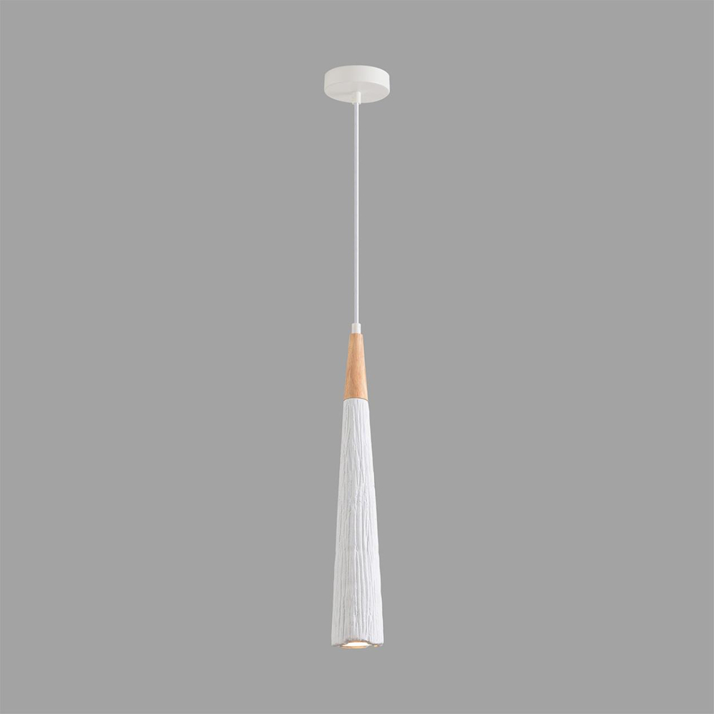 8352/1C SUSPENTIONI LN26 325 белый/бежевый, металл/дерево/цемент Подвес GU10 LED 5W 220V EOLIANA