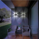 358463 STREET NT20 377 темно-серый  Ландшафтный настенный светильник IP54 LED 4000K 6W 85-265V CALLE