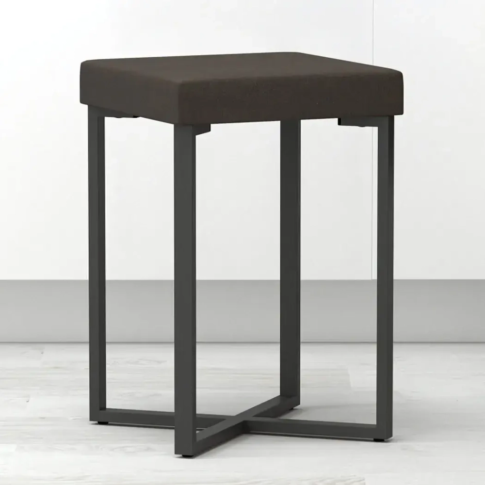 Табурет «ТОРОНТО» черный, цвет сиденья темно-серый