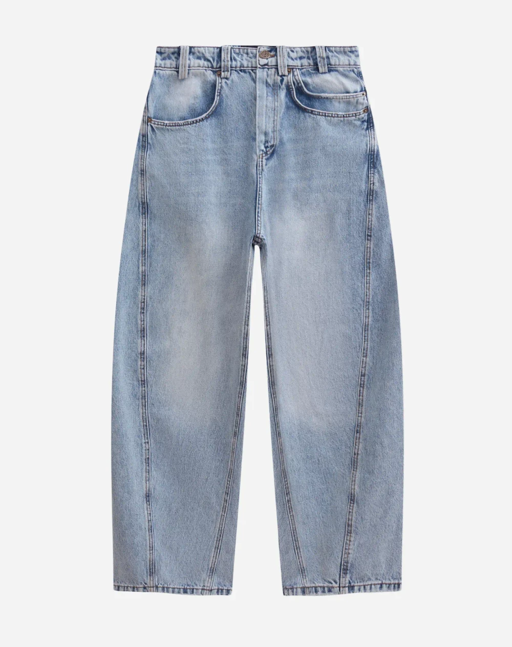 Джинсы-трубы