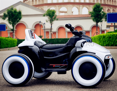 Детский электромобиль  "Rideable" белый