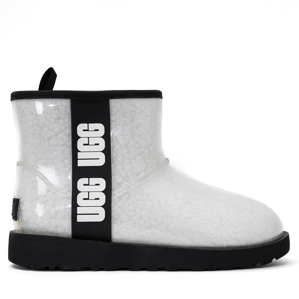Ugg Classic Clear Mini White Black