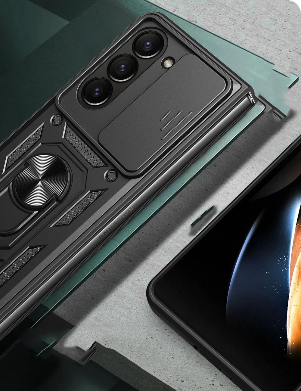 Чехол с кольцом Bumper Case для Samsung Galaxy Z Fold 5