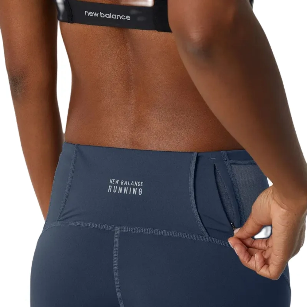 Леггинсы New Balance Impact Run Tight - natural indigo