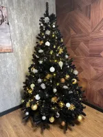 Искусственная черная елка «Чёрная жемчужина» 150 см / 1.5 м