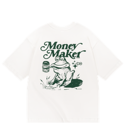Футболка HAIDED MONEY TOAD Экрю