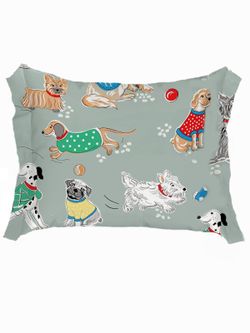 Комплект наволочек 2шт Milky Garden "Dogs on blue" 50х70 см с ушками