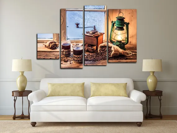 Модульная картина "Зимний уют"