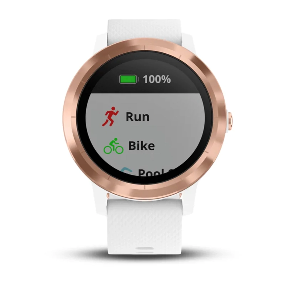 Часы для фитнеса Garmin vivoactive 3, золотистые, 010-01769-07