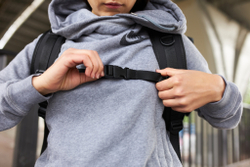 Рюкзак Technic Rolltop L черный