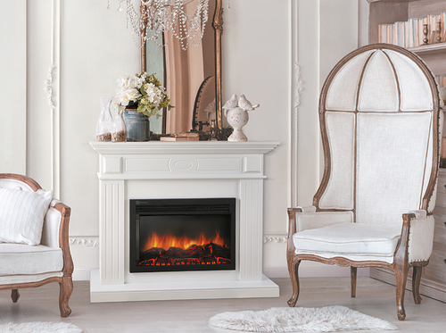 Портал Firelight Bianco 25 шпон белёный дуб