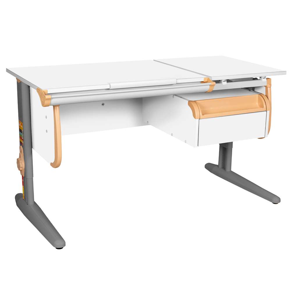 Растущая парта Дэми СУТ 25 с навесной тумбой (1200×610 мм)