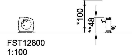 Уницикл, со знаком безопасности