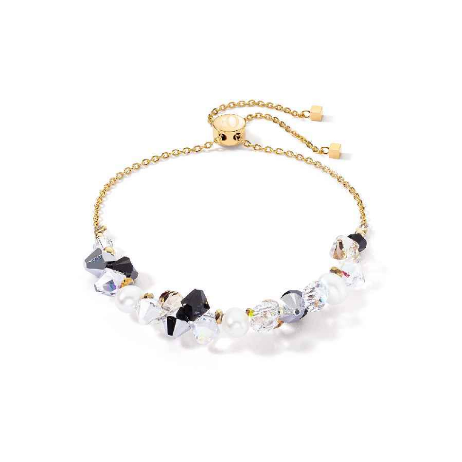 Браслет Coeur de Lion Black-Crystal 1124/30-1318