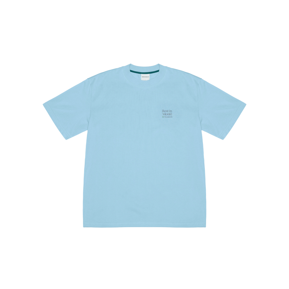 Футболка Nothomme Mountain Wild 5A AntiBacterial T-Shirt "Ice Spring Blue"