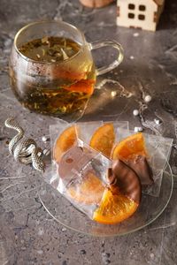 Апельсин в шоколаде