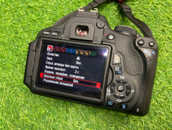 Canon 600D kit 18-55mm 3.5-5.6 IS II 24 500 кадров