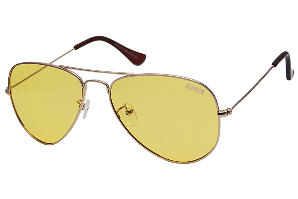 Очки поляризационные Alaskan AG22-05 Beaver Creek light yellow