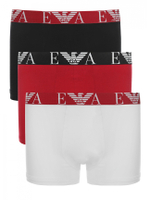 Комплект трусов-боксеров мужских Mens Knit 3-Pack Trunk EMPORIO ARMANI