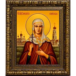 Елисавета Самовская мученица. Икона на холсте.