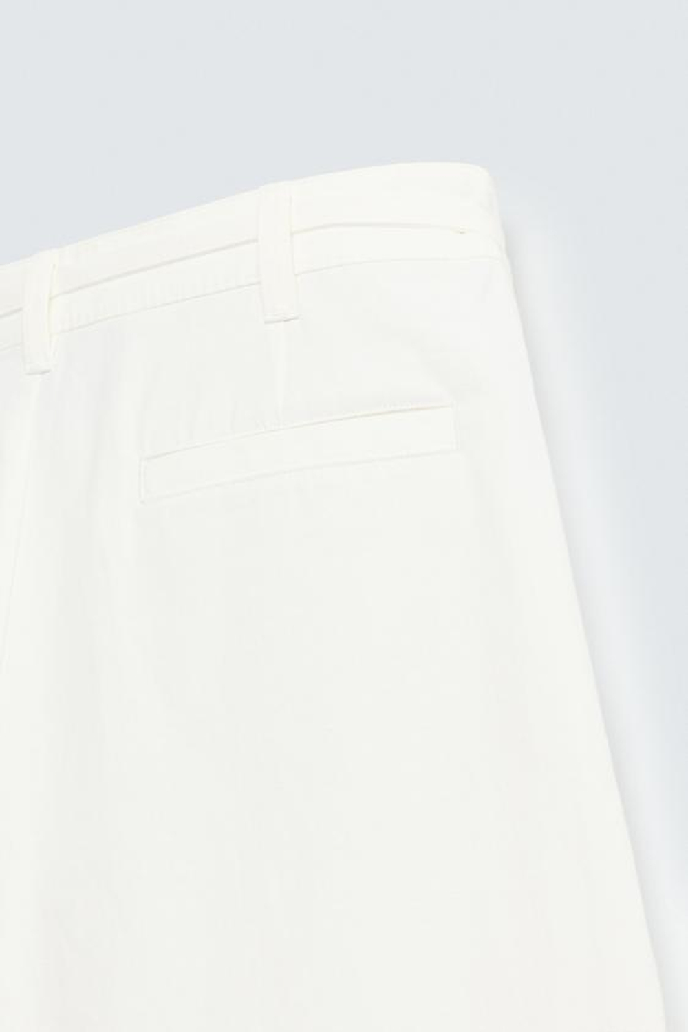 ZARA БРЮКИ RELAXED FIT СО СКЛАДКАМИ, ЭКРЮ