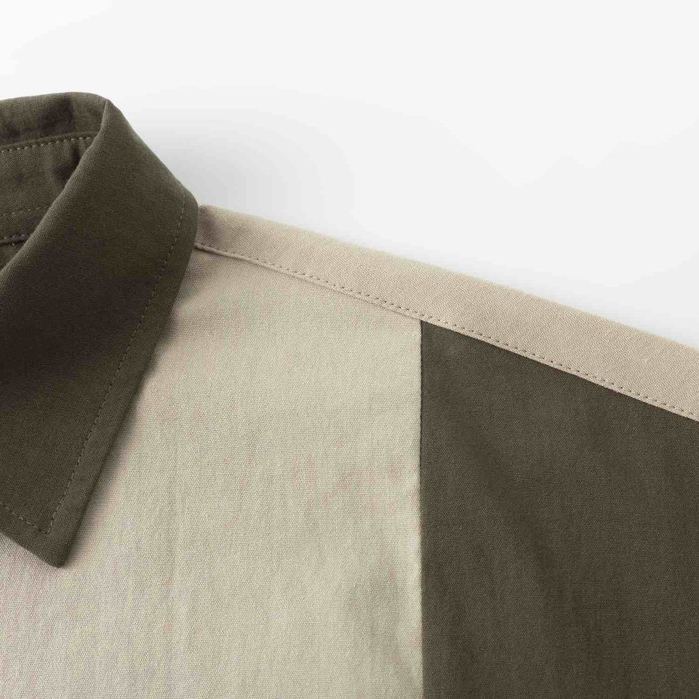 Сорочка Ymkashix Puff коричневая/песочная